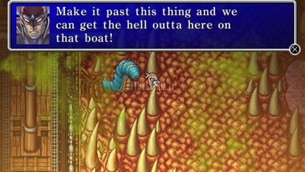 FF II — Ricard and the worm