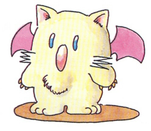 FF III — Ff3 moogle art
