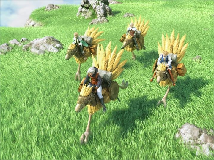 Final Fantasy III — ffiii chocobo2