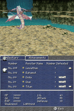 FF III — Ffiiids bestiary