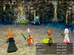 FF III — Ffiiids golem staff