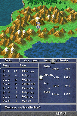 FF III — Ffiiids magic menu (2)