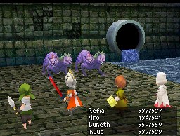 FF III — Ffiiids main gauche