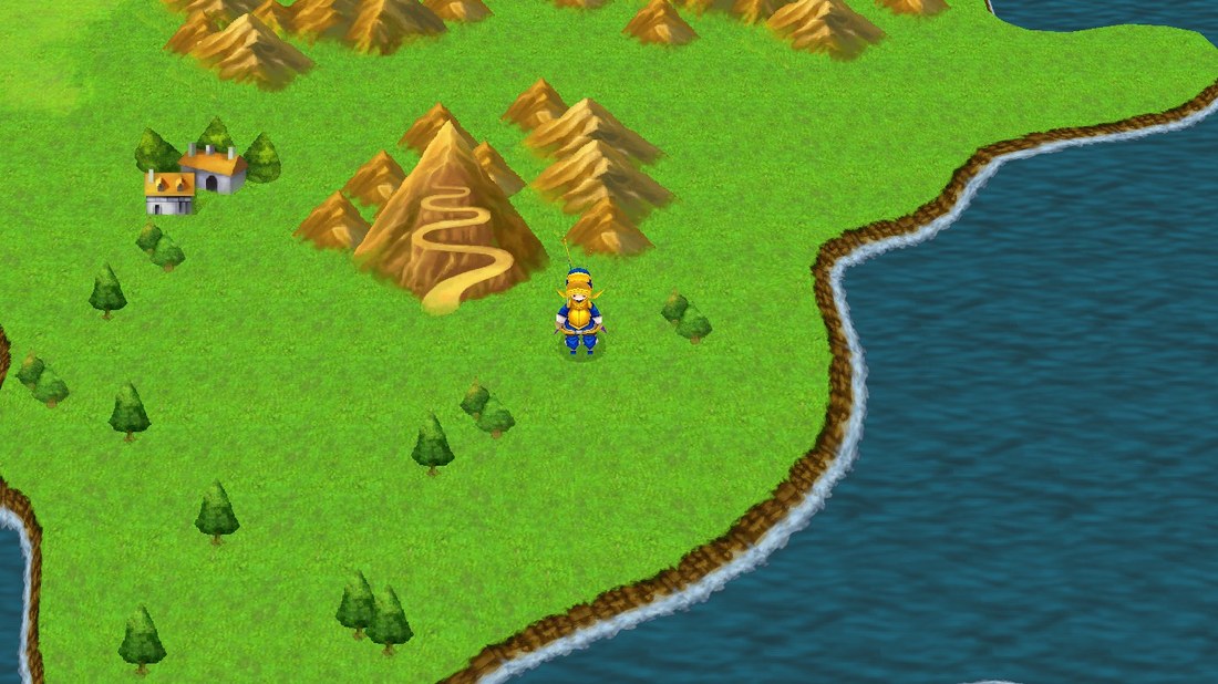 Final Fantasy III — lieu dragon s peak 2
