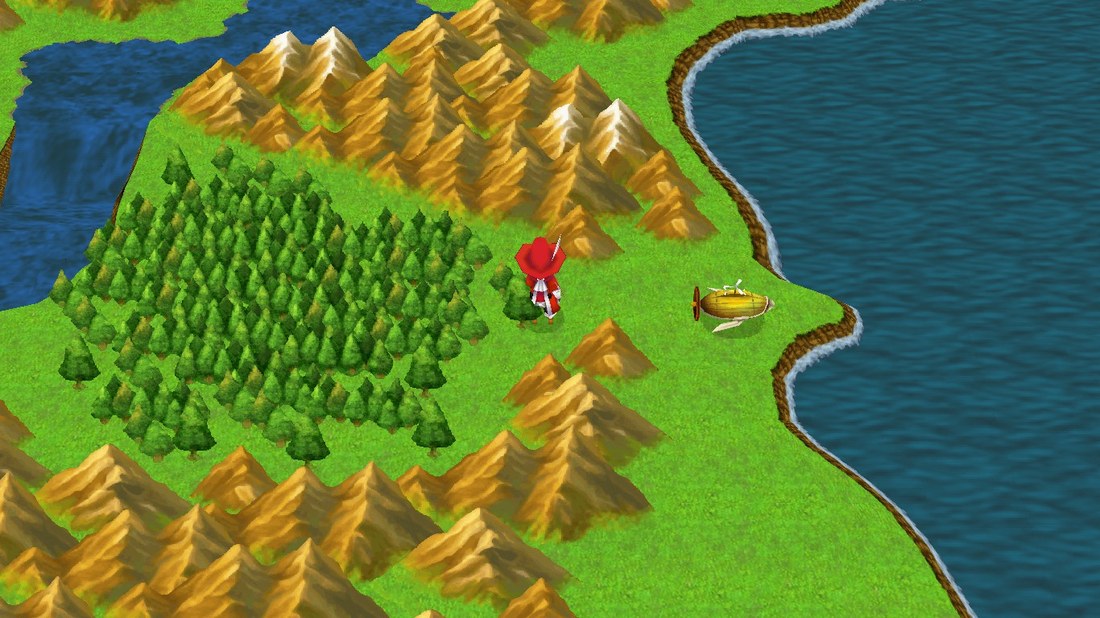 Final Fantasy III — lieu living woods 2