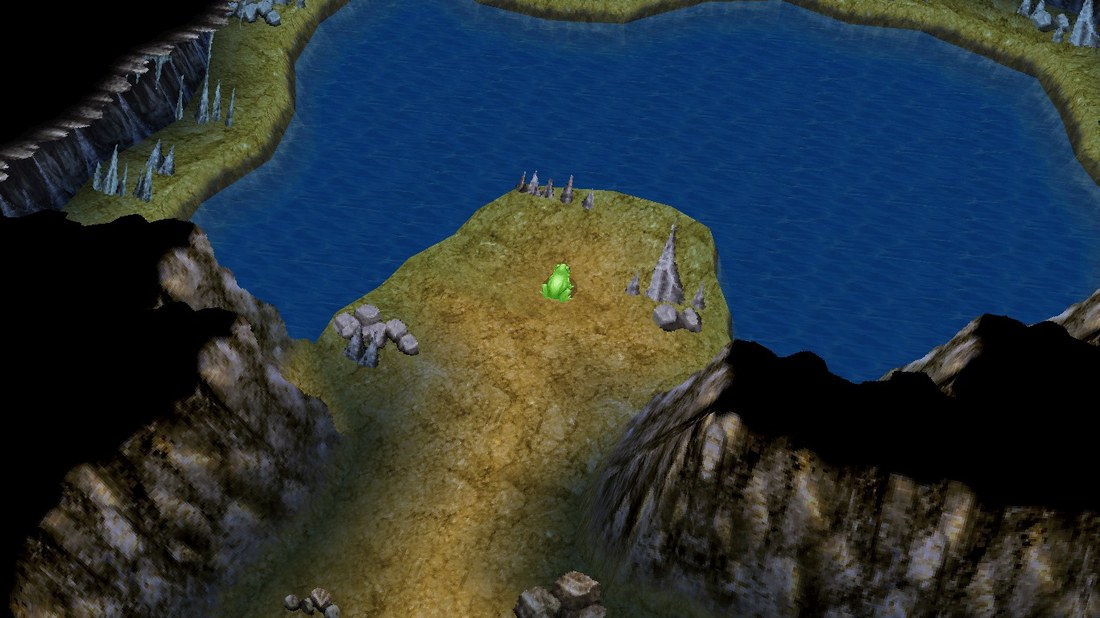 Final Fantasy III — lieu subterranean lake 2