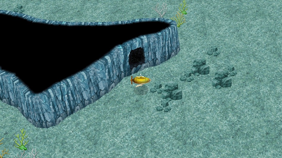 FF III — Lieu — Sunken cave (2)
