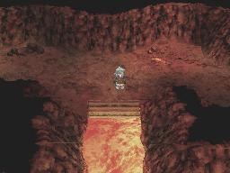 Final Fantasy III — molten cave