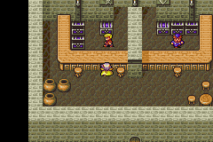 FF IV — Lieu — Baron weapon shop gba