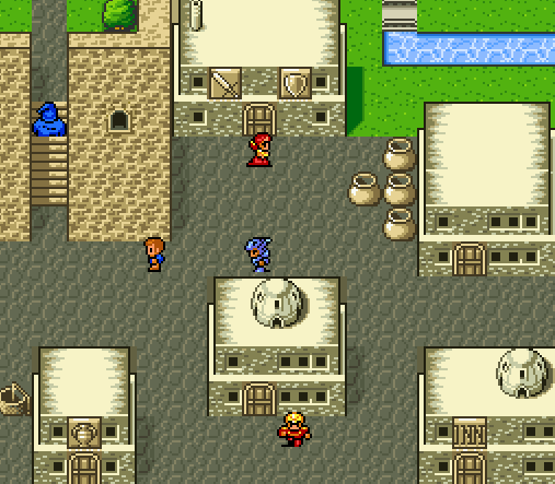 FF IV — Lieu — Barontown