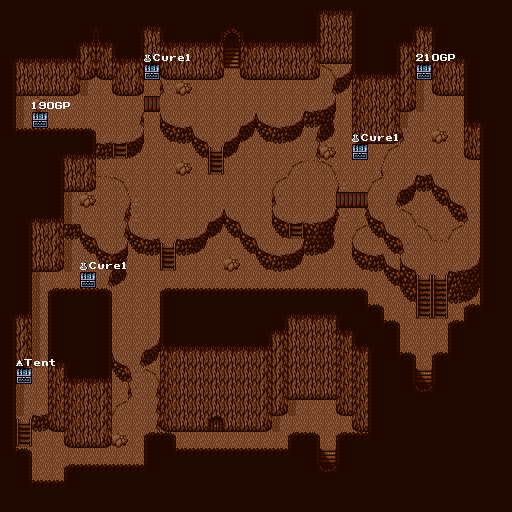FF IV — Lieu — Ff2 antlions nest b1f