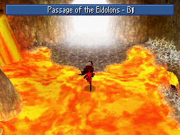 FF IV — Lieu — Ffivds lava damage floor