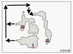 FF IV — Lieu — Ffivds underground waterway north b2 map with hidden passage