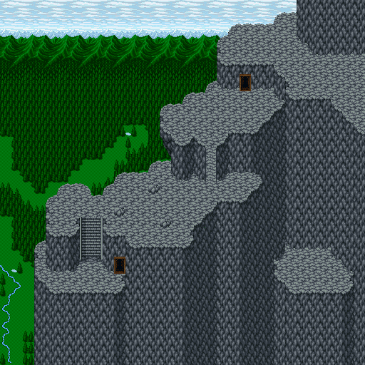 FF IV — Lieu — Mt ordeals