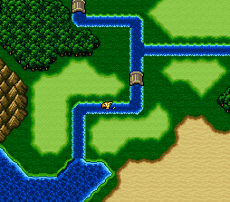 FF IV — Lieu — Snes river