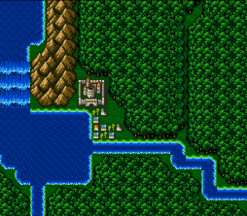 FF IV — Lieu — Toroiamap