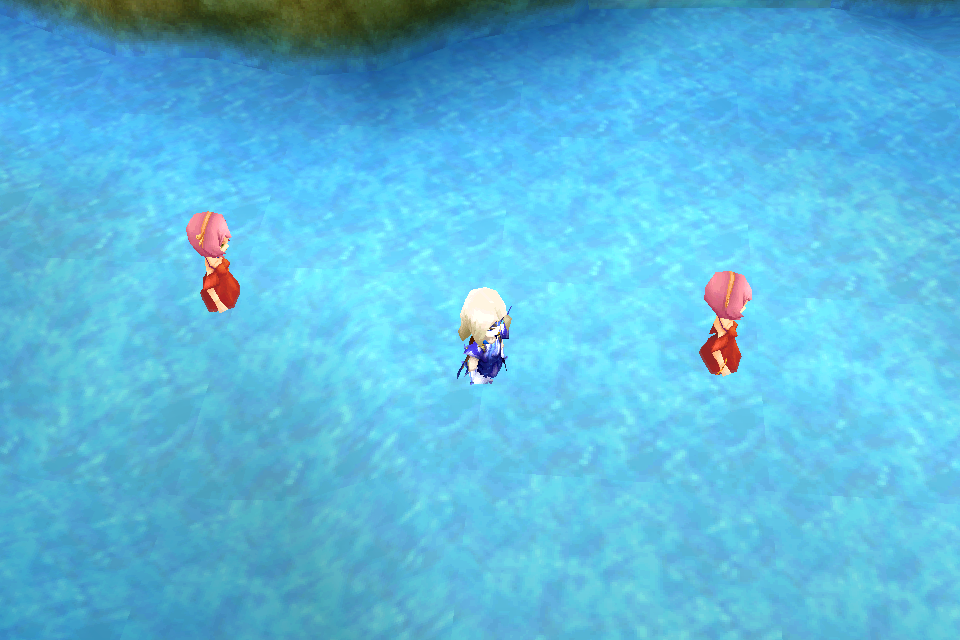 FF IV — Lieu — Troia town lake ios