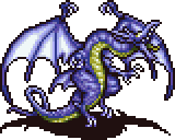 FF IV — Créature — Bahamut from gba battle sprite