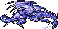 FF IV — Créature — Blue d from snes sprite