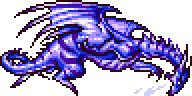 Dragon bleu
