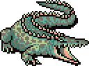 FF IV — Créature — Crocdile from snes sprite
