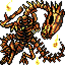 FF IV — Créature — D fossil from snes sprite