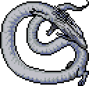 FF IV — Créature — Dark dragon from snes sprite