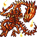 FF IV — Créature — Dinozombie from gba sprite