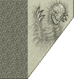 FF IV — Créature — Evilwall from snes sprite