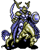 FF IV — Créature — Odin from snes animated battle sprite
