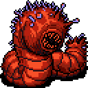 FF IV — Créature — Red worm from snes sprite
