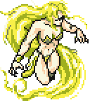 FF IV — Créature — Valvalis from snes animated battle sprite