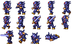 FF IV — Perso ff4pspbattle dark knight cecil