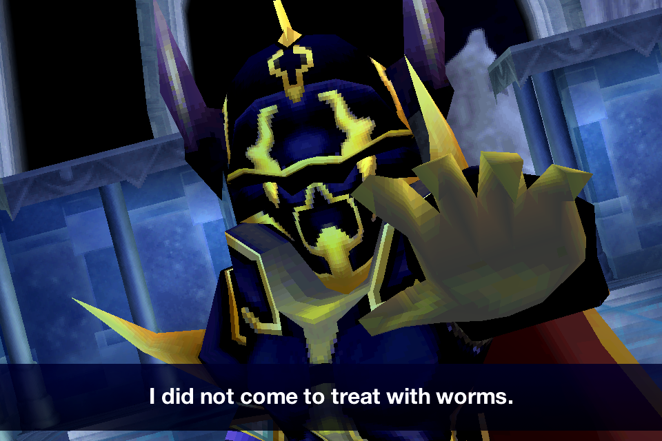 FF IV — Perso i did not come to treat with worms ios