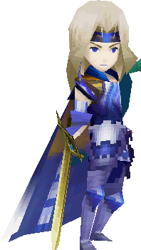 FF IV — Perso paladin cecil battle render ios
