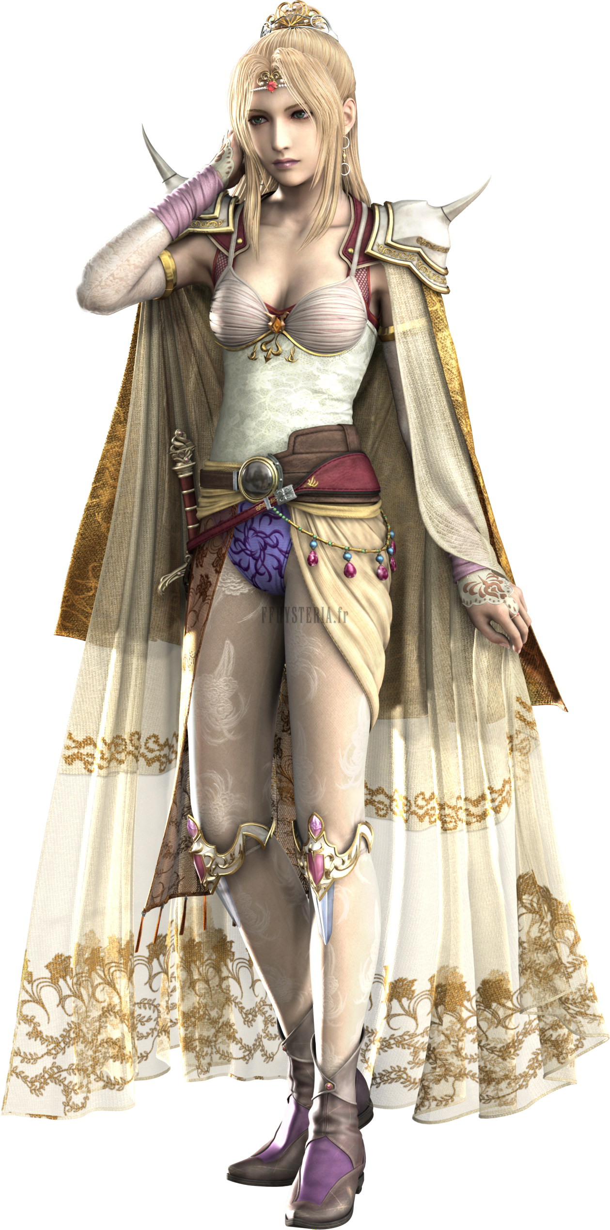 FF IV — Perso rosa cg render