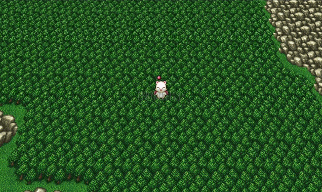 Un Mog marche au milieu d’une forêt dense sur la mappemonde : c’est lui qu’il faut suivre (version mobile/PC 2013)
