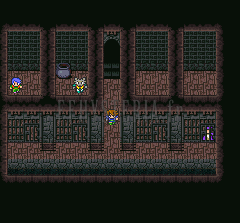 Les cachots du château de Wolse, où croupit Loup Solitaire (version SNES)