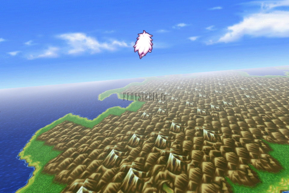 Terra, sous sa nouvelle forme, s’envole au-dessus de la mappemonde (version mobile/PC 2014)