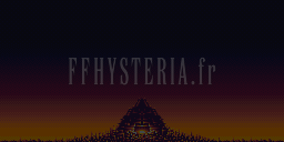 La silhouette de Vector se découpant sur le ciel du crépuscule (version GBA)