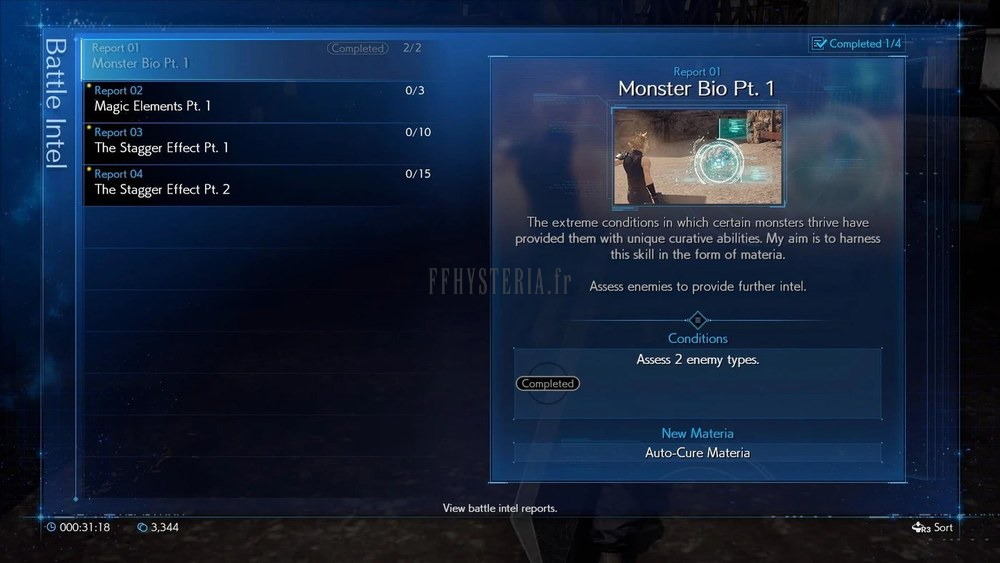 Les Intel de combat de Chadley