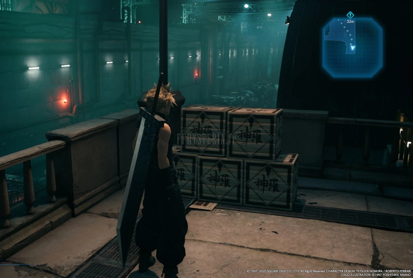 Les caisses Shinra ne sont pas décoratives