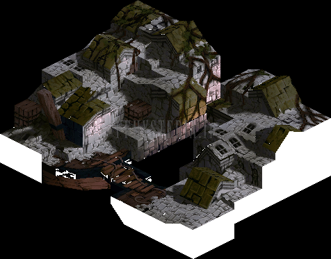Version PlayStation : Lost Halidom, le pont de bois qui franchit le gouffre