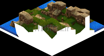 Le plateau sous un autre angle (rendu des versions PlayStation)