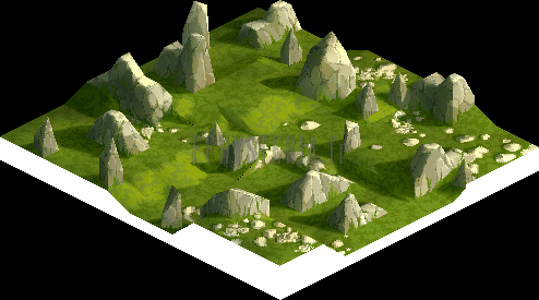 La Plaine de Mandalia sous un autre angle (rendu des versions PlayStation)