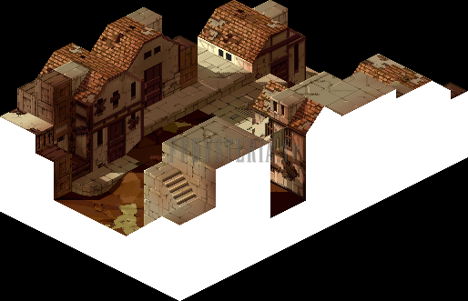 La même rue de Zarghidos sous un autre angle (vue 3)