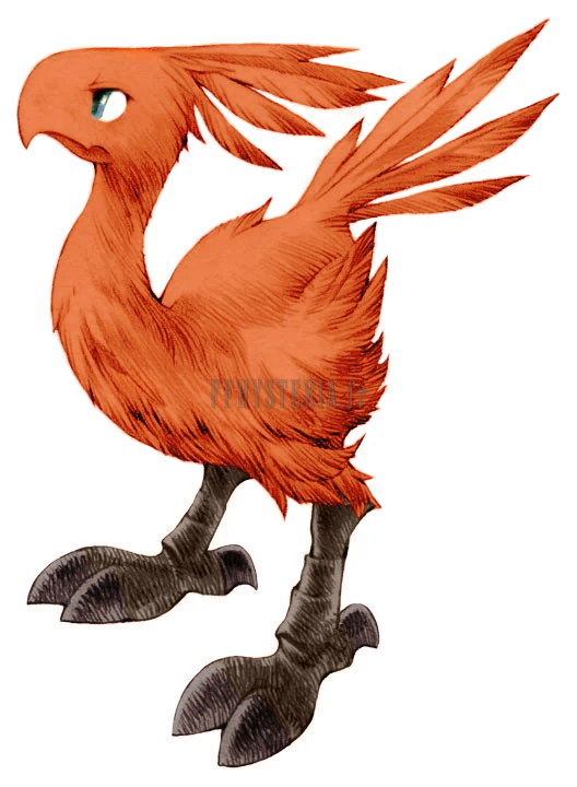 FF Tactics — Chocobo rouge