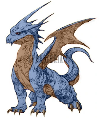 FF Tactics — Dragon bleu