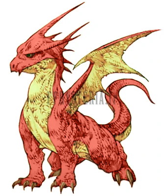 FF Tactics — Dragon rouge