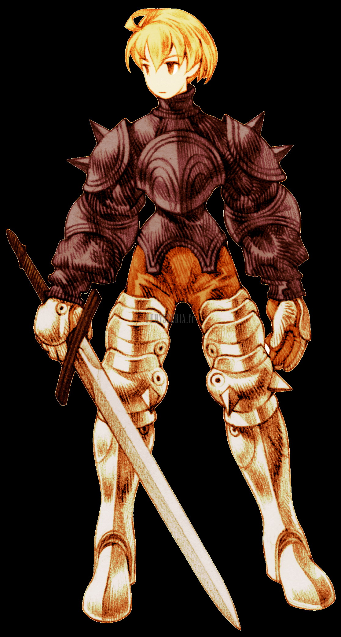FF Tactics — Ramza Béoulve